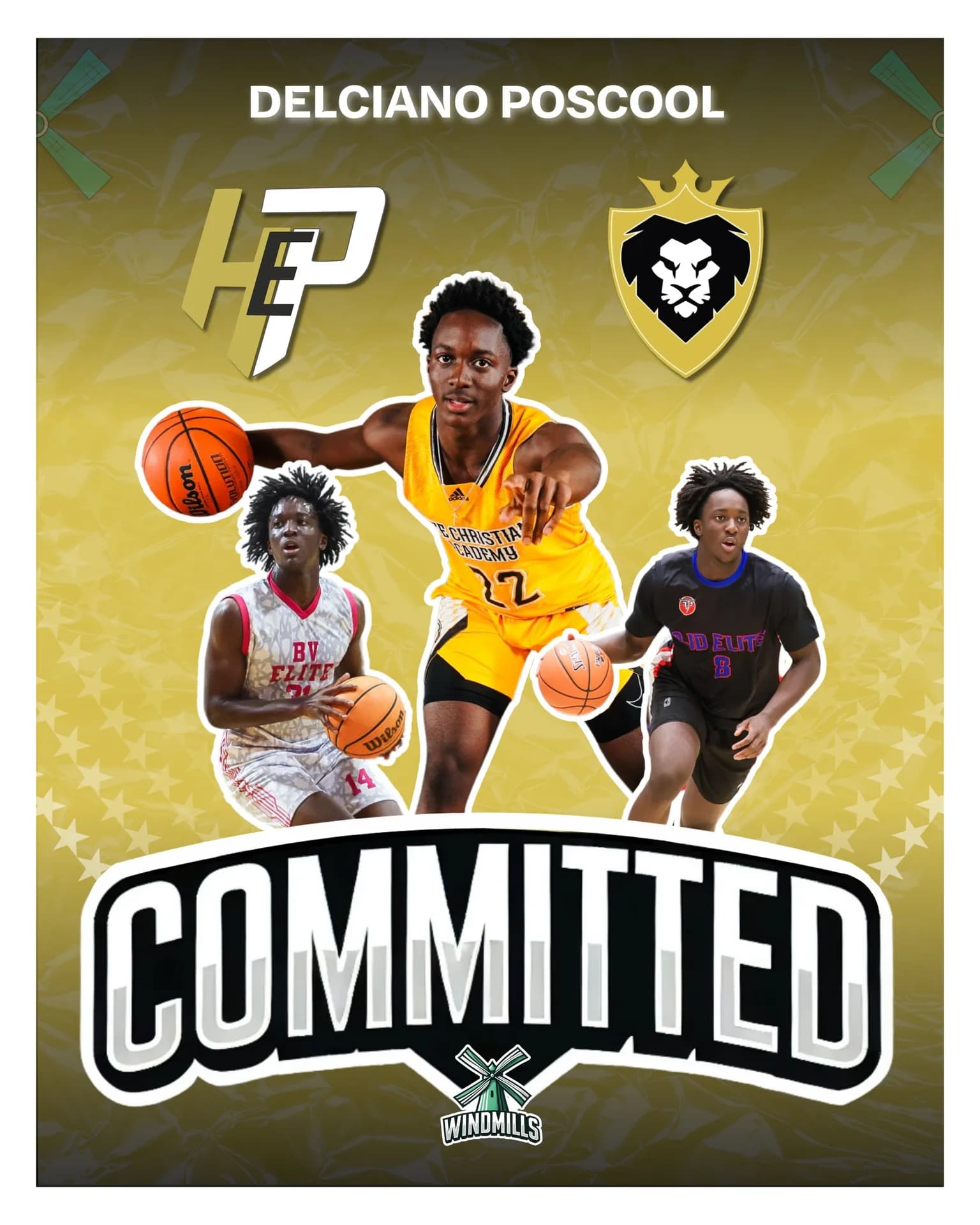 Delciano Poscool naar Huntington Expression Prep!