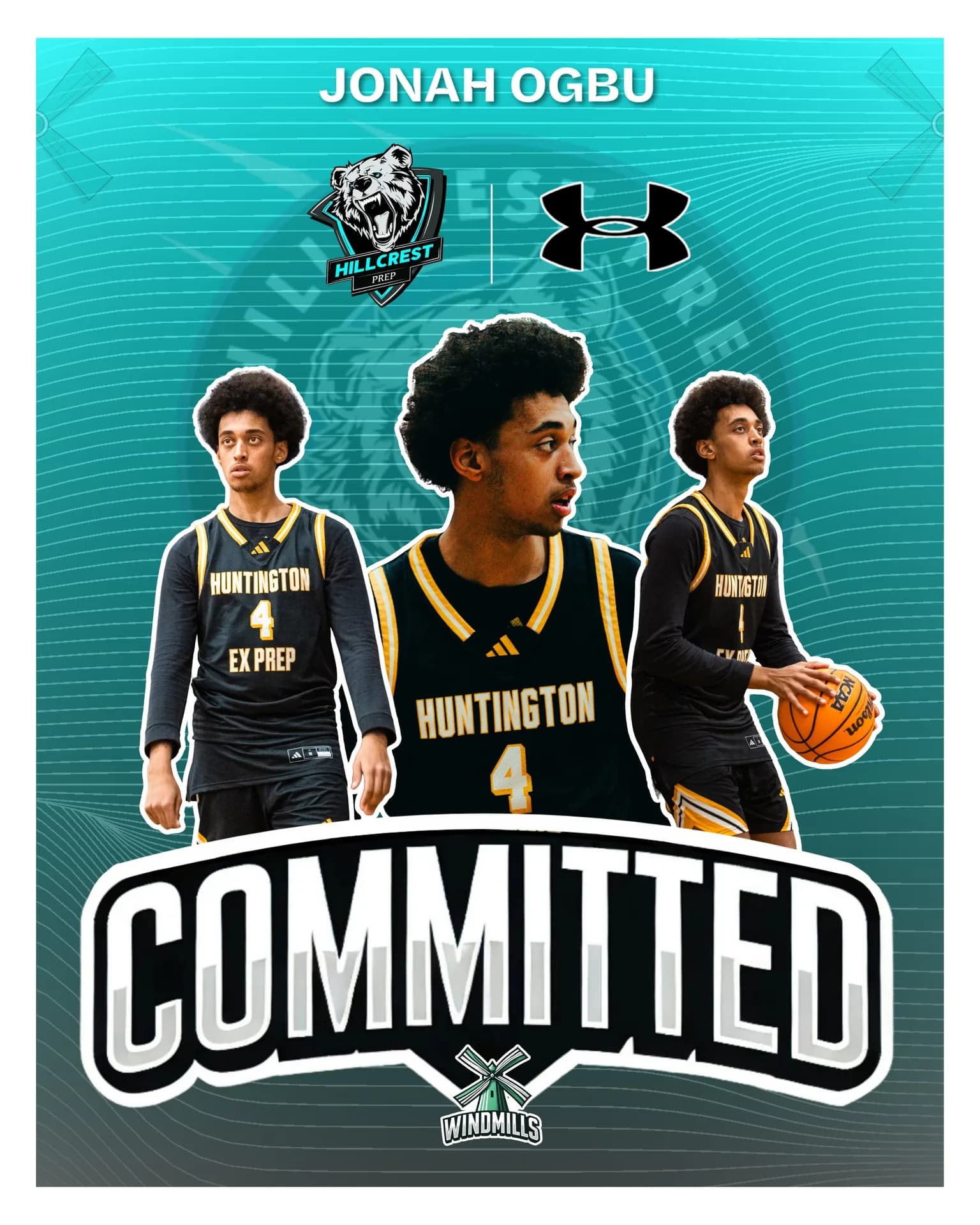 Jonah Ogbu op weg naar Hillcrest Prep!