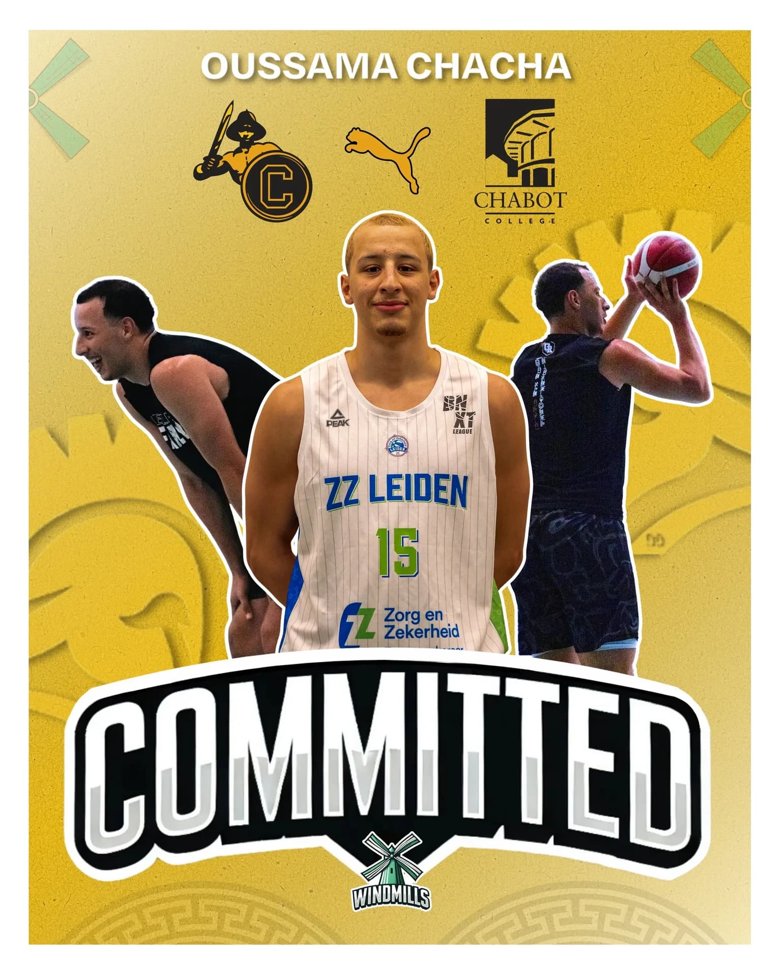 Oussama Chacha op weg naar Chabot College!